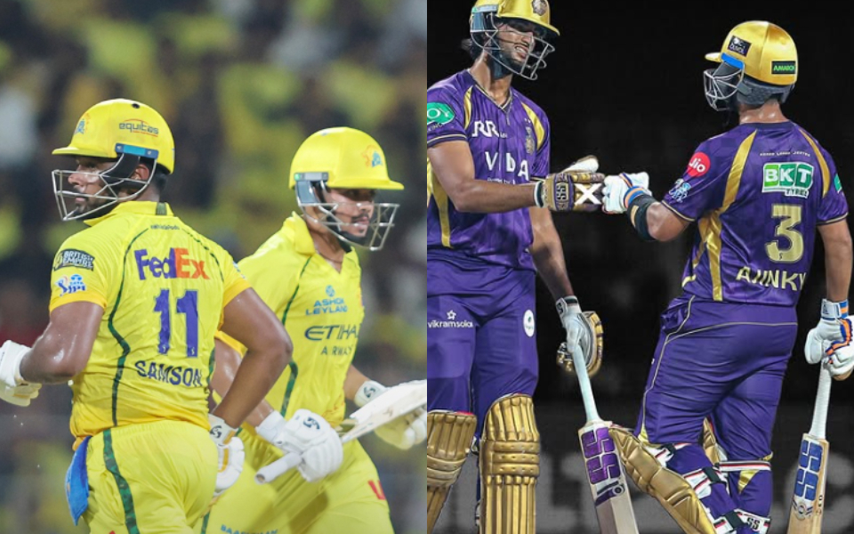 CSK vs KKR Stats – Approaching Milestones & Player Records