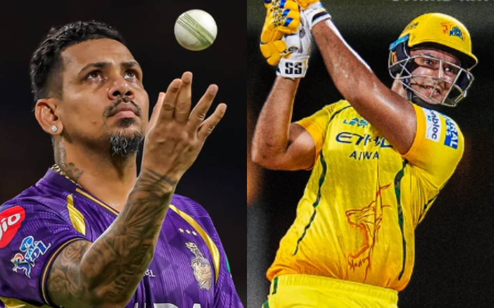 Shivam Dube vs Sunil Narine