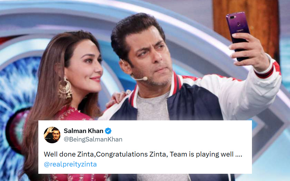 'Well done Zinta, Congratulations Zinta' - Salman Khan praises PBKS co-owner for team's impressive run in IPL 2026