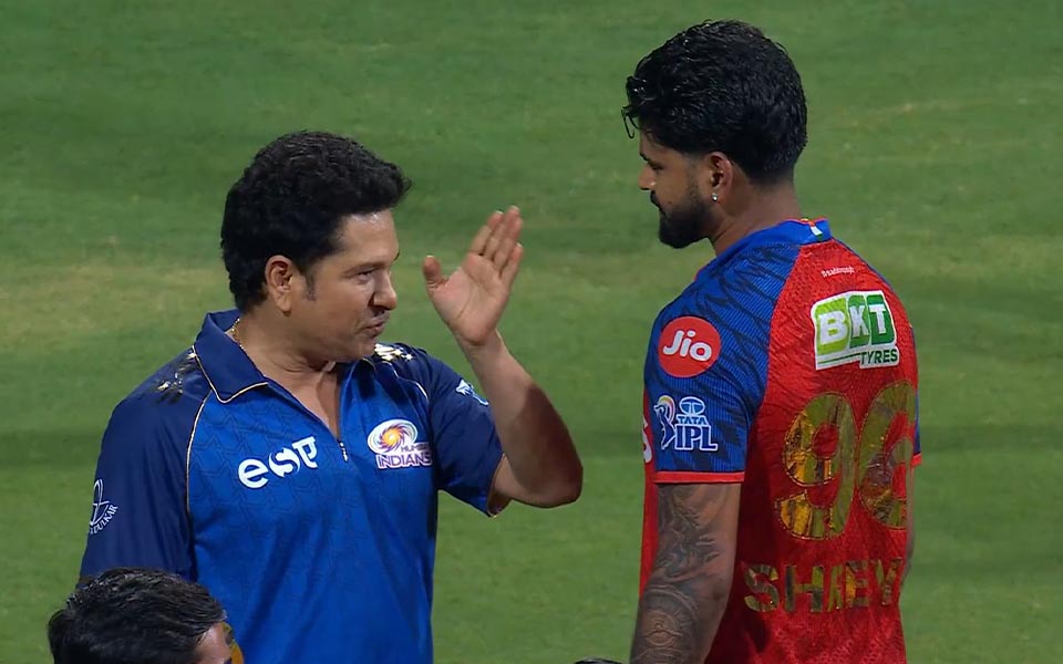 'One of the best catches I’ve ever seen' - Sachin Tendulkar applauds Shreyas Iyer's athleticism during MI vs PBKS match