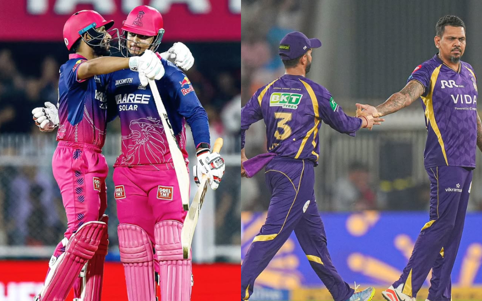 KKR vs RR Stats – Approaching Milestones & Player Records