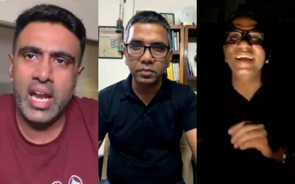 [WATCH] R Ashwin and Vimal Kumar share hilarious moment on video after LSG vs RR match in IPL 2026