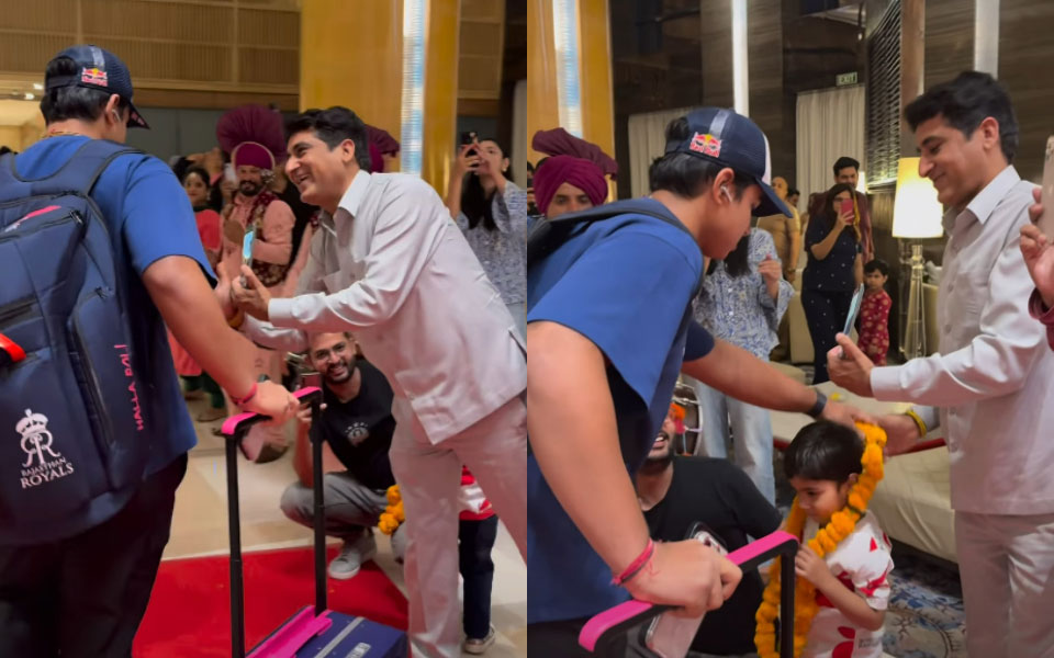 [Watch] Vaibhav Sooryavanshi's kind gesture for young fan wins the internet