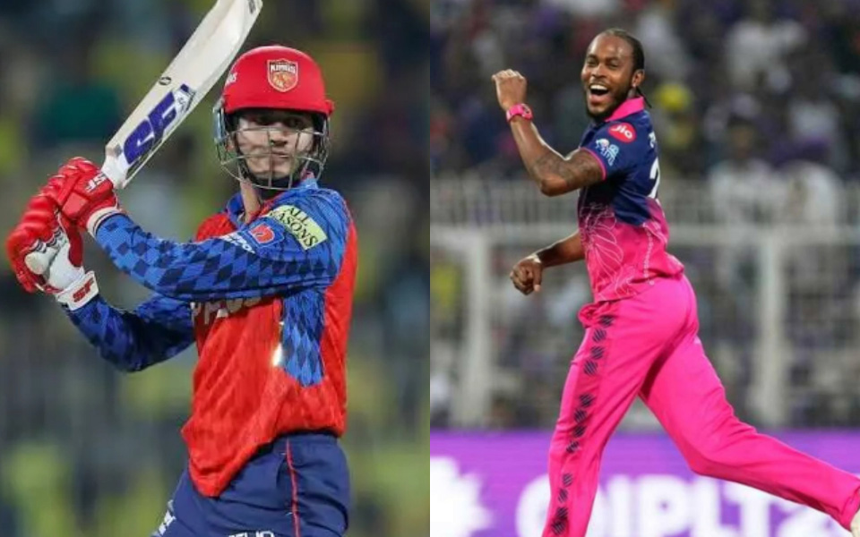 Priyansh Arya and Jofra Archer