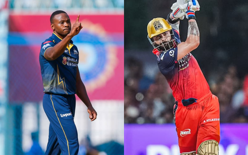 Virat Kohli vs Kagiso Rabada