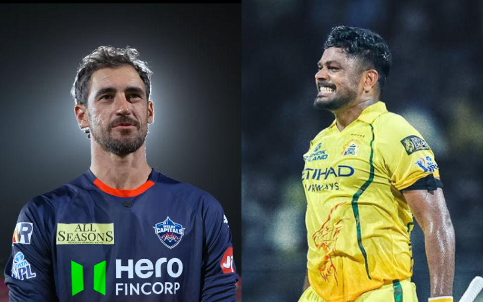 Sanju Samson vs Mitchell Starc