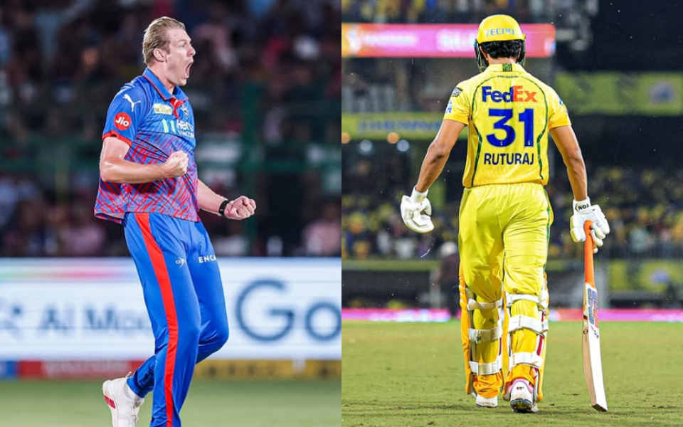 Ruturaj Gaikwad vs Kyle Jamieson