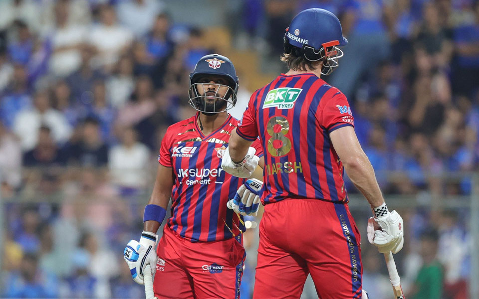 Nicholas Pooran and Mitch Marsh