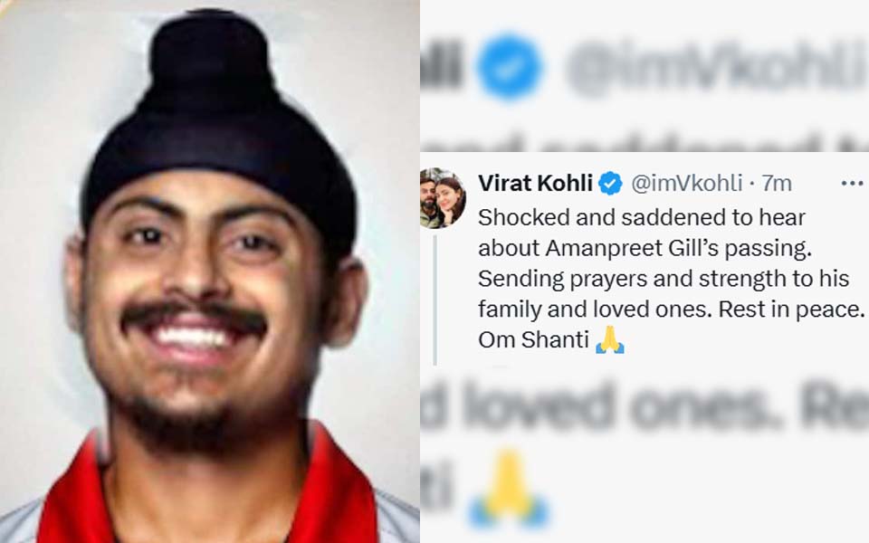 Virat Kohli's ex-India Under-19 teammate Amanpreet Singh Gill dies at 36, legendary cricketer reacts