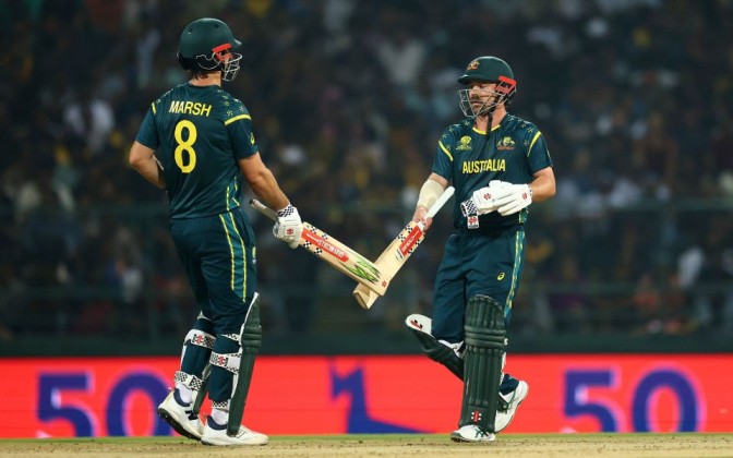 Mitchell Marsh and Travis Head