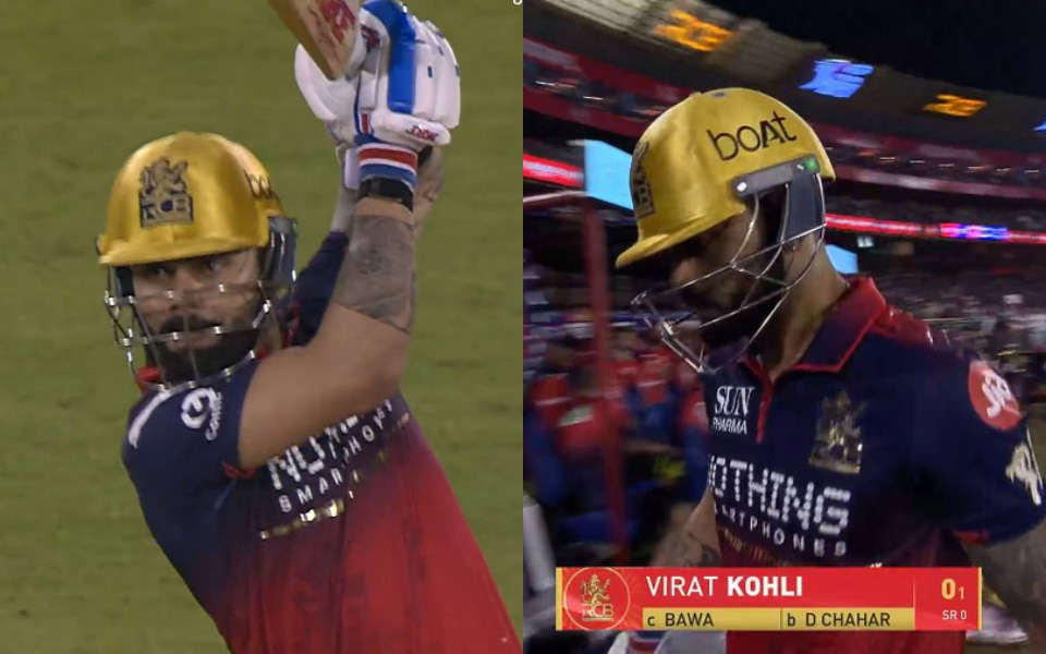 IPL 2026: Video of the Day: Deepak Chahar sends Virat Kohli packing for golden duck
