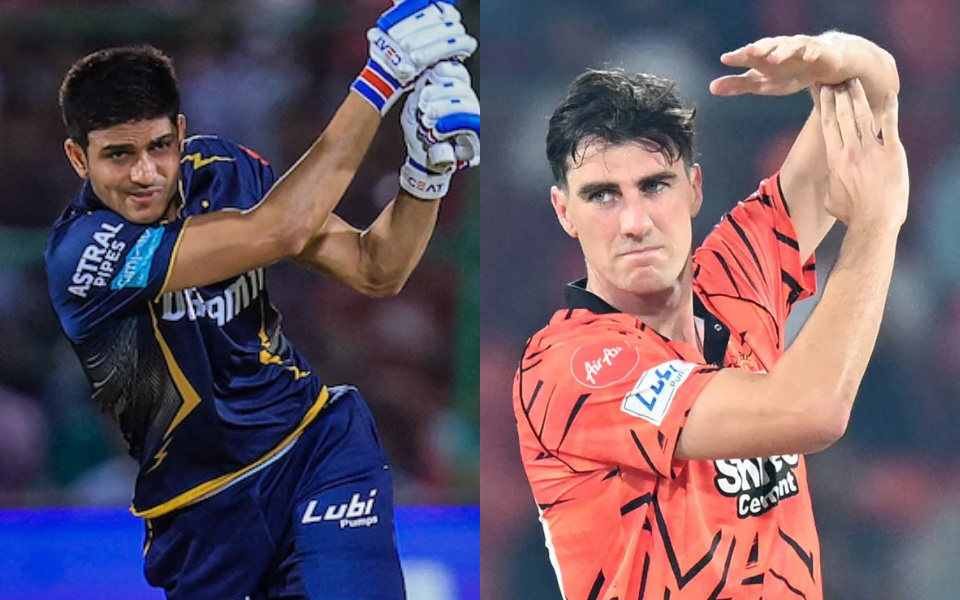 Shubman Gill and Pat Cummins