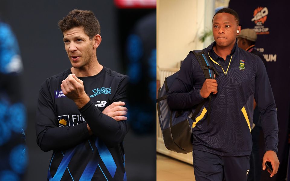 Tim Paine and Kagiso Rabada
