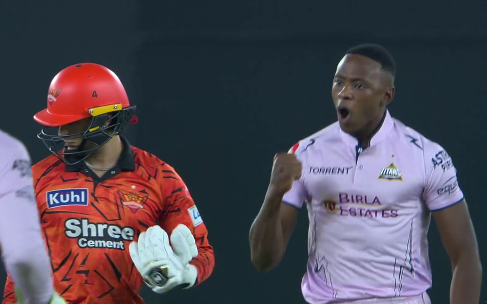 IPL 2026: Video of the Day: Kagiso Rabada celebrates with raised fist after dismissing Abhishek Sharma cheaply