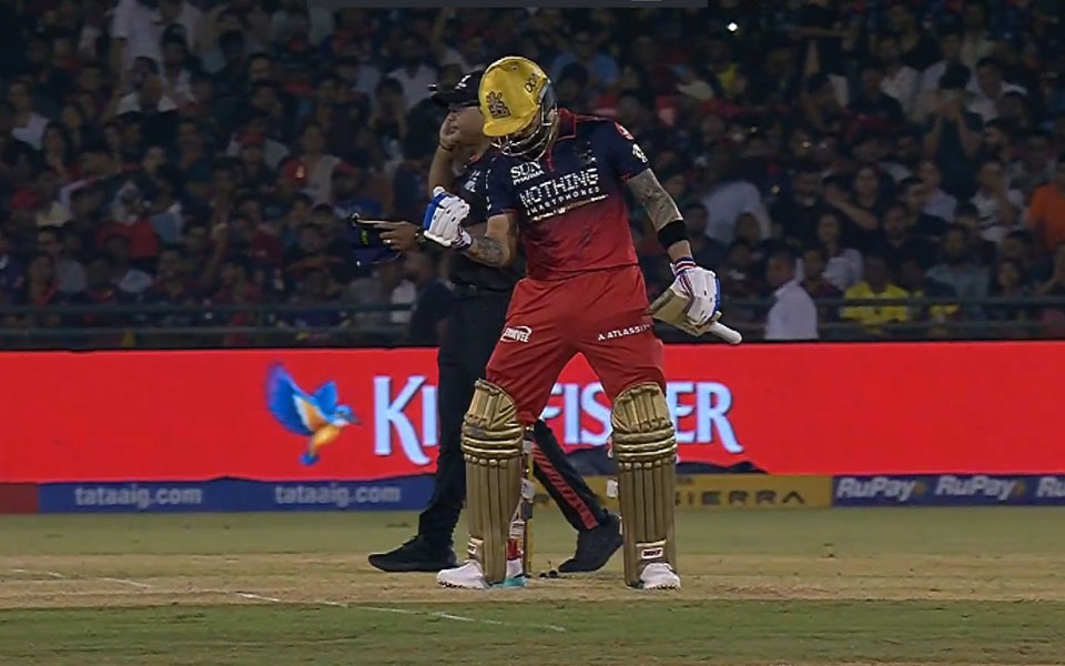 IPL 2026: Video of the Day: Virat Kohli celebrates after avoiding duck hat-trick