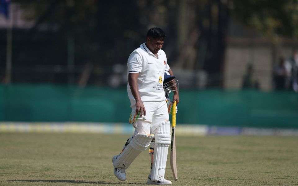 Sarfaraz Khan Ranji Trophy