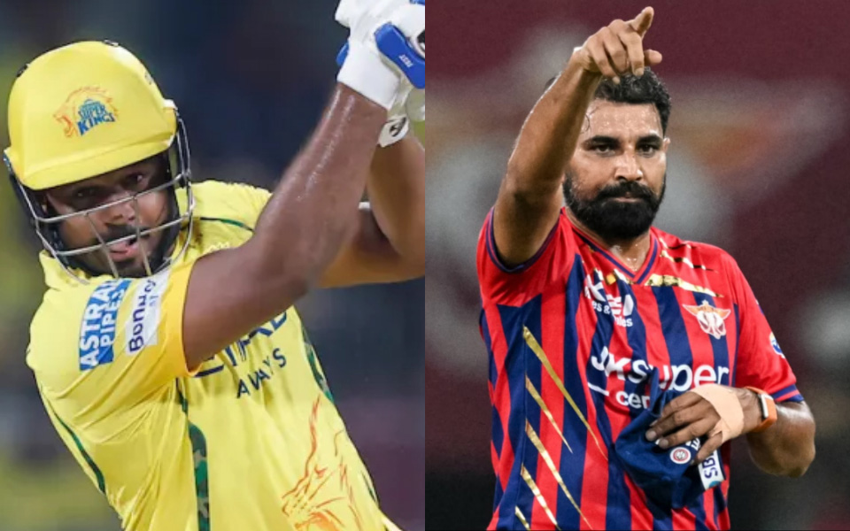 Sanju Samson and Mohammed Shami