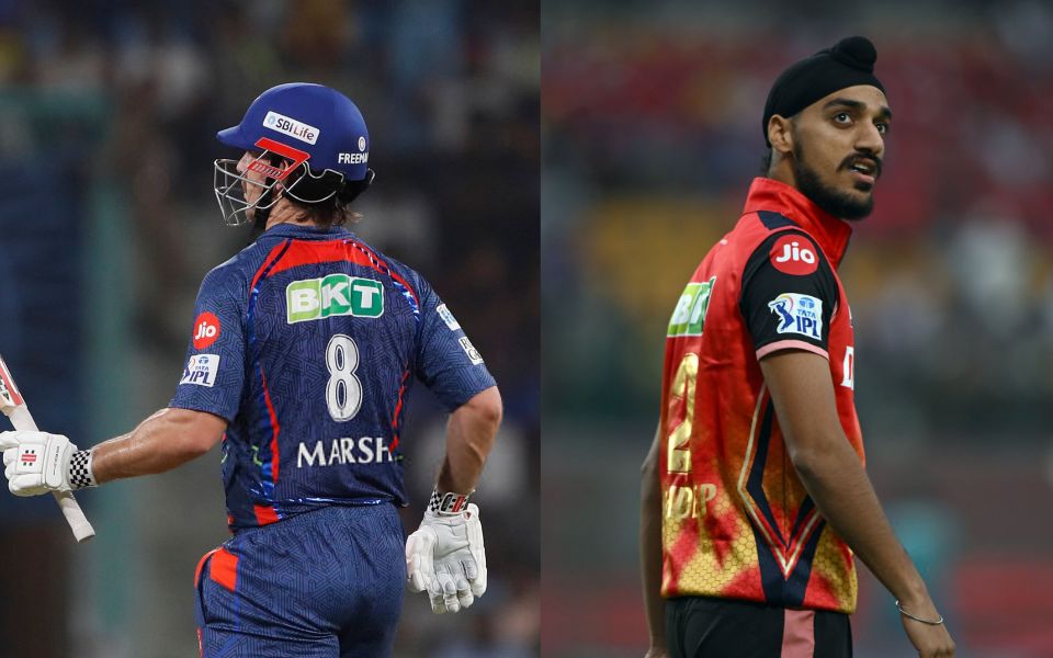 Mitchell Marsh vs Arshdeep Singh