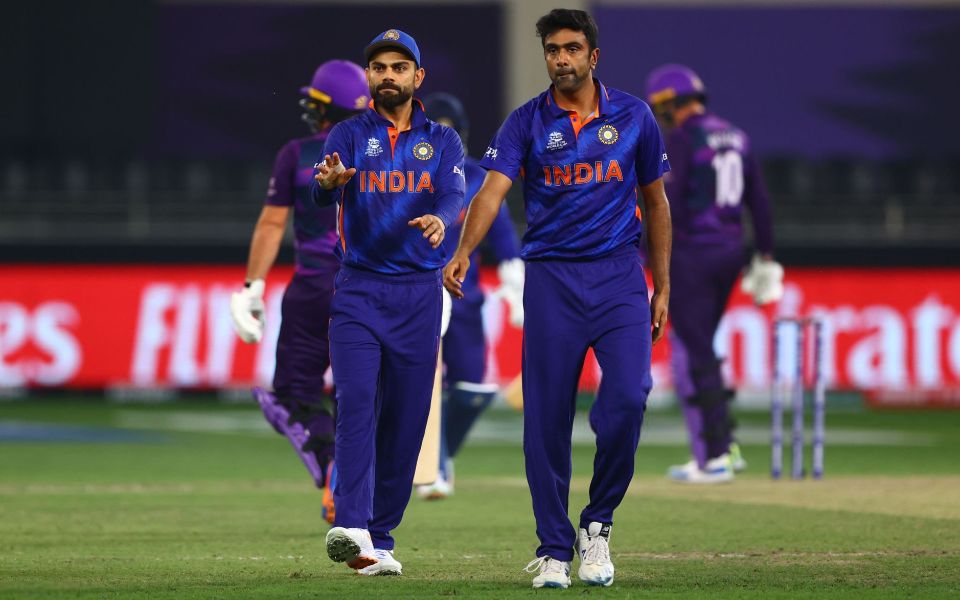 Virat Kohli and Ravichandran Ashwin