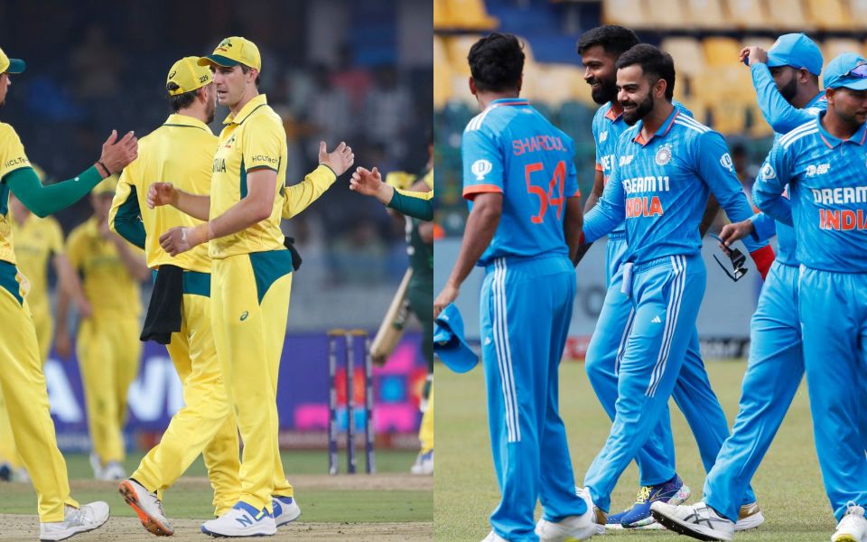 Team India and Australia.