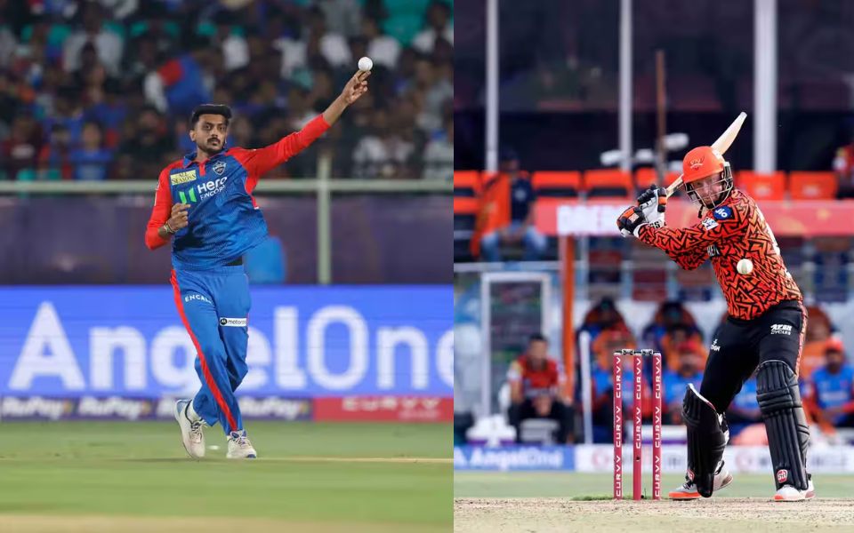 Axar Patel and Heinrich Klassen