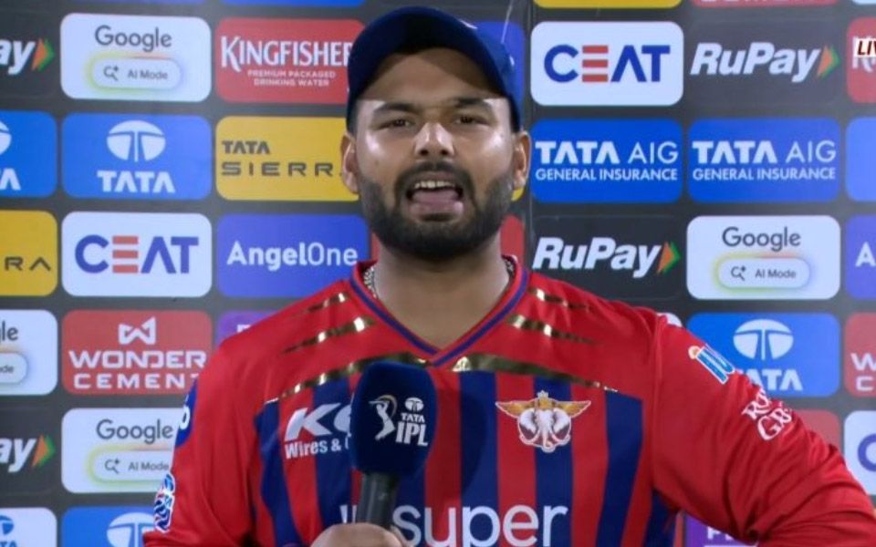 [WATCH] 'We are a f***ing good team' - Rishabh Pant’s slip of tongue after LSG’s loss to RR