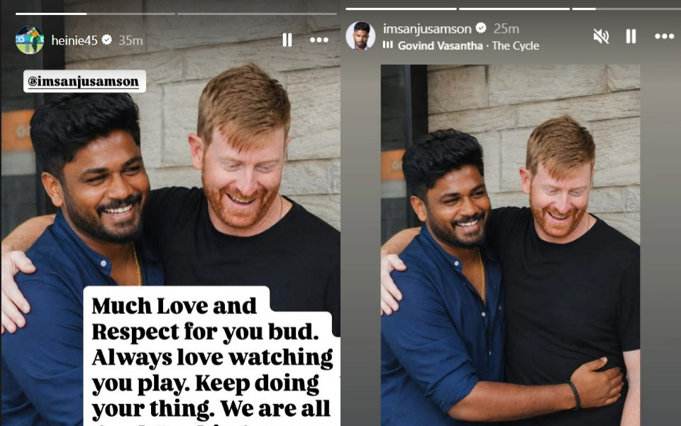 Heinrich Klaasen, Sanju Samson bury the hatchet after heated altercation on field in CSK vs SRH