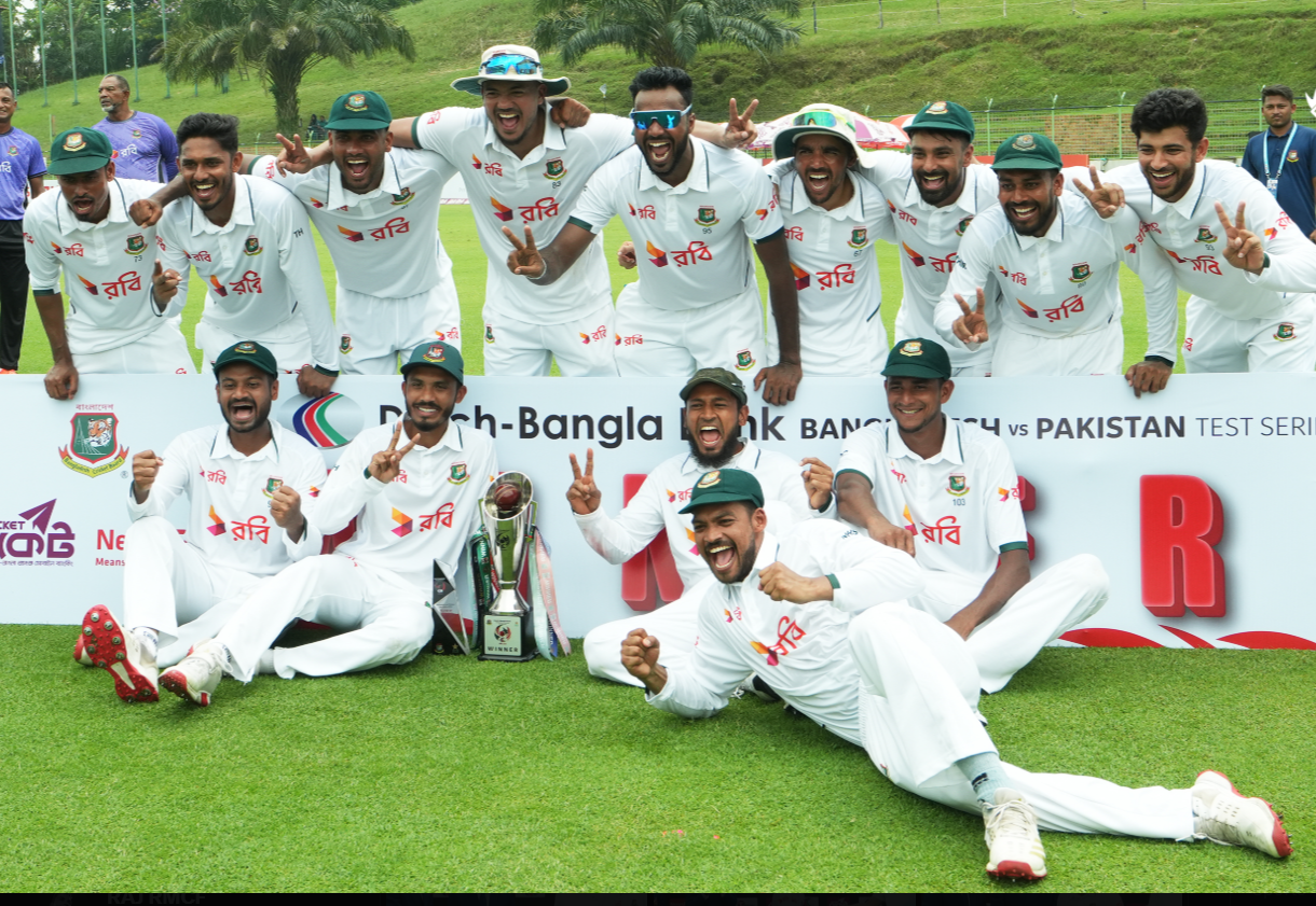 Shanto urges ICC for Tests against ‘Big Three’ after historic Pakistan triumph