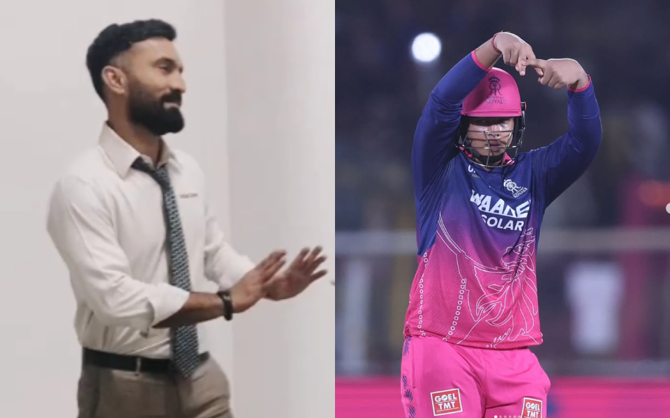 Dinesh Karthik and Vaibhav Sooryavanshi