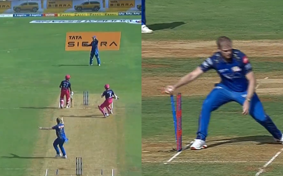 IPL 2026: Video of the Day - Dhruv Jurel’s mix-up ends Dasun Shanaka’s blazing knock in MI vs RR clash