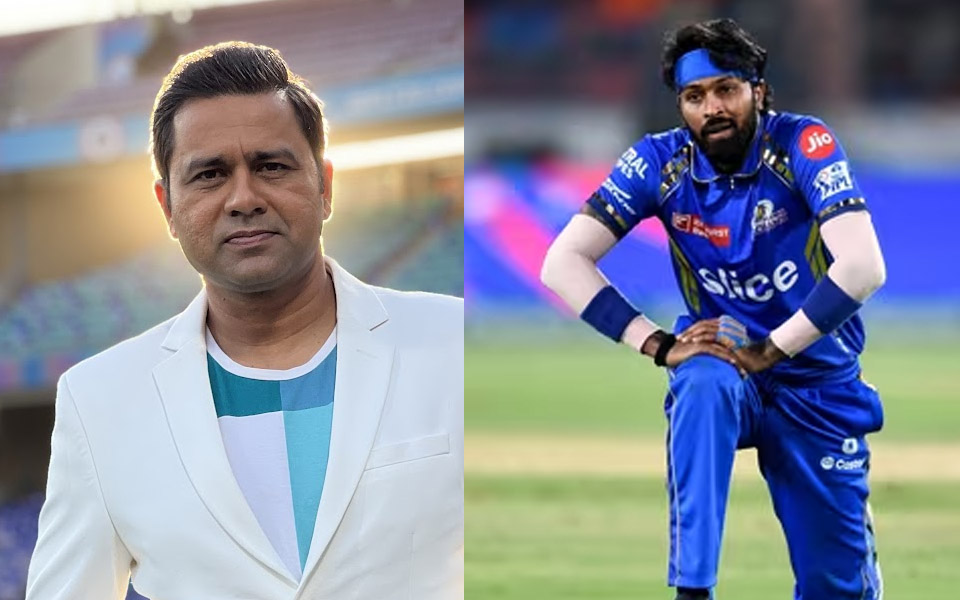 Aakash chopra and Hardik Pandya