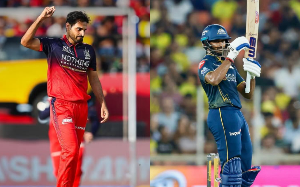Sai Sudharsan and Bhuvneshwar Kumar