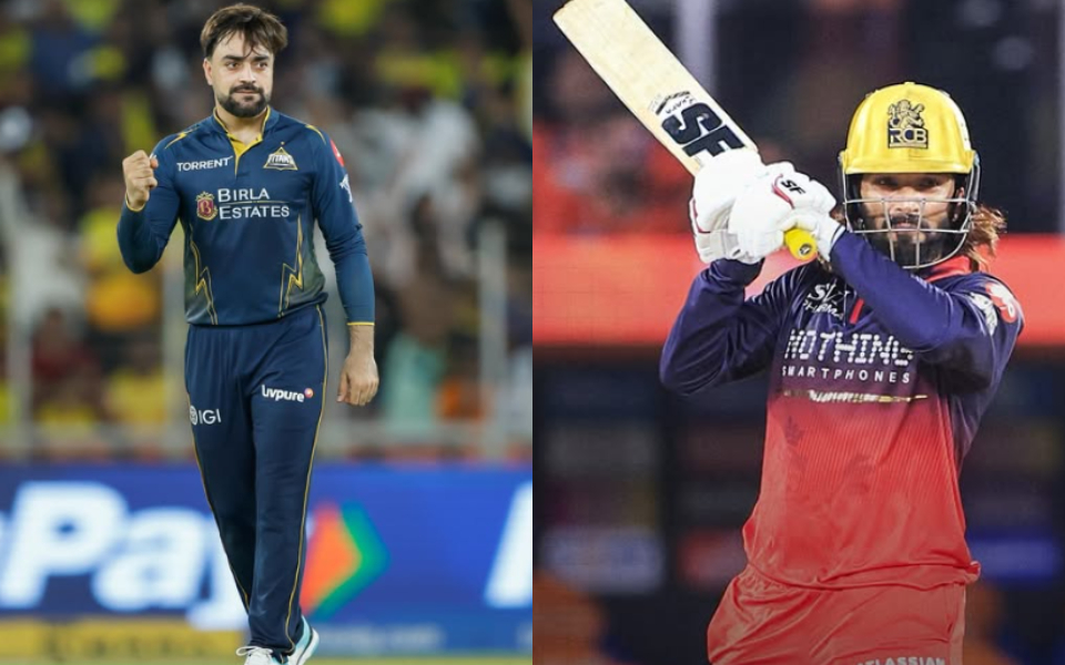 Rajat Patidar and Rashid Khan