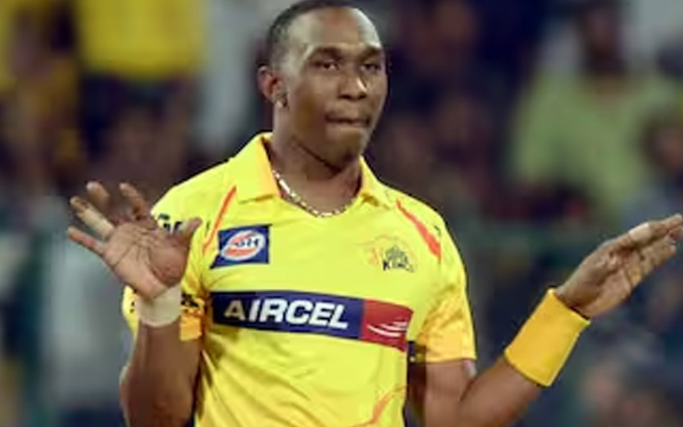 Dwayne Bravo. (Source:IPL)