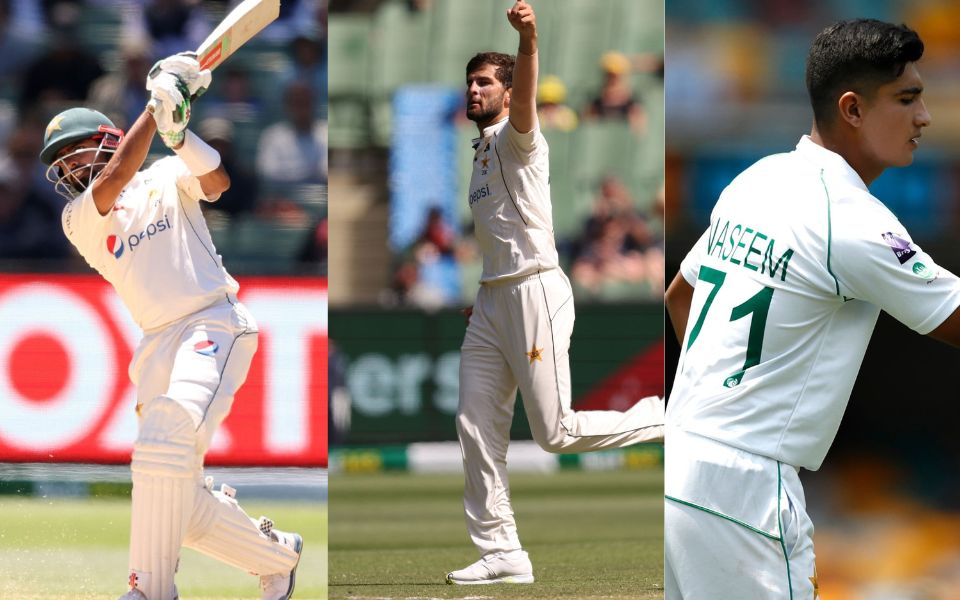 Babar Azam, Shaheen Afridi, Naseem Shah