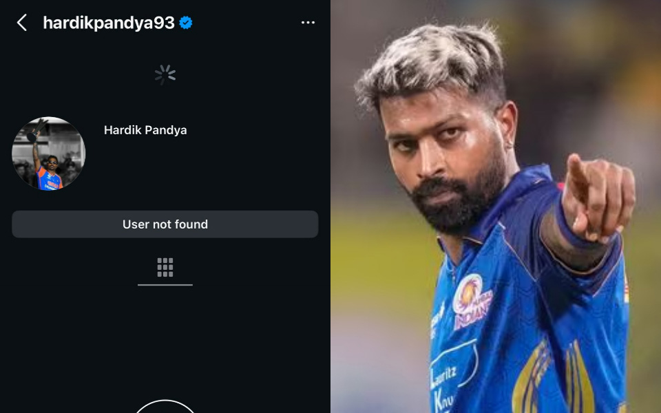 Hardik Pandya deactivates his Instagram account amid immense social media criticism