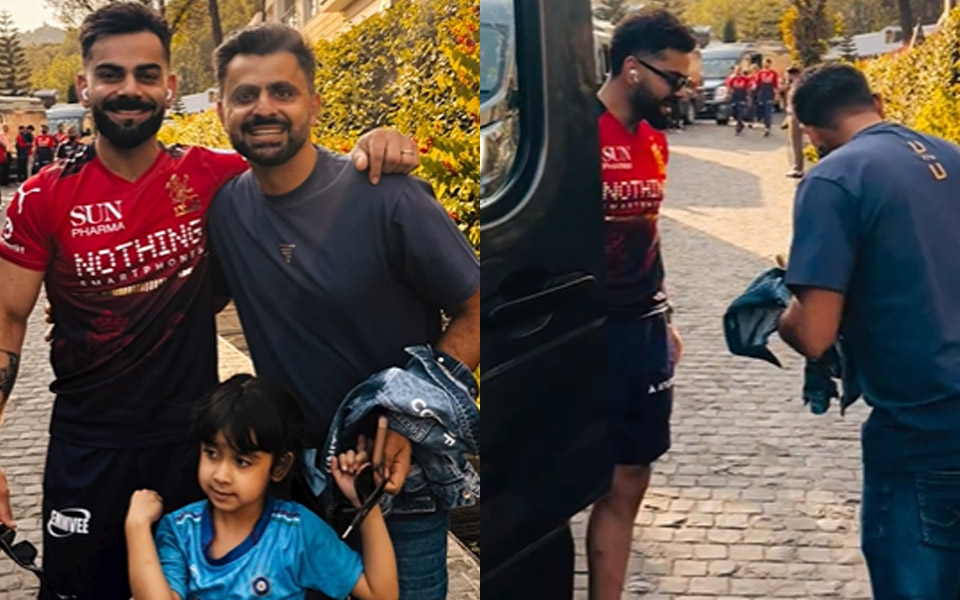 Virat Kohli catches up with 2008 U19 World Cup teammate, daughter before IPL 2026 final