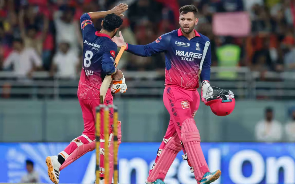 IPL 2026: Video of the Day: Donovan Ferreira tears apart Rashid Khan with four sixes in final over
