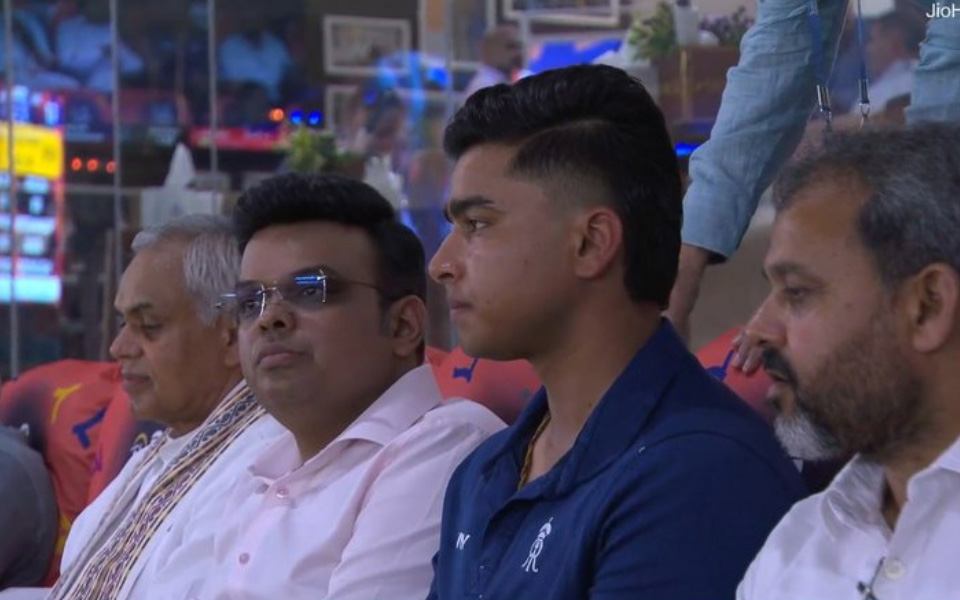 Vaibhav Sooryavanshi seen enjoying 2026 IPL final sitting alongside Jay Shah