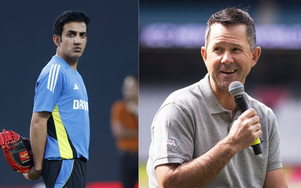 Ricky Ponting and Gautam Gambhir