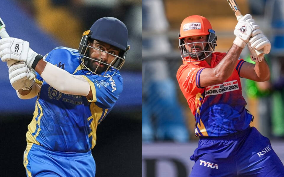 Triumphs Knights Mne and Sobo Mumbai Falcons