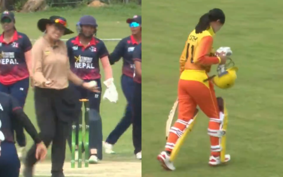 Cricket Association of Nepal apologises after controversial timed-out dismissal of Bhutan batter