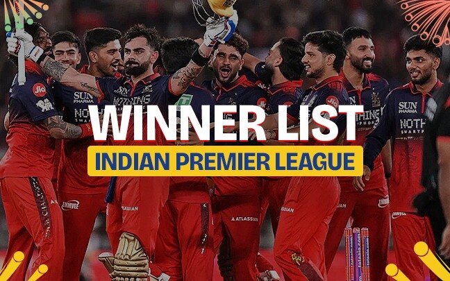 IPL Winners List