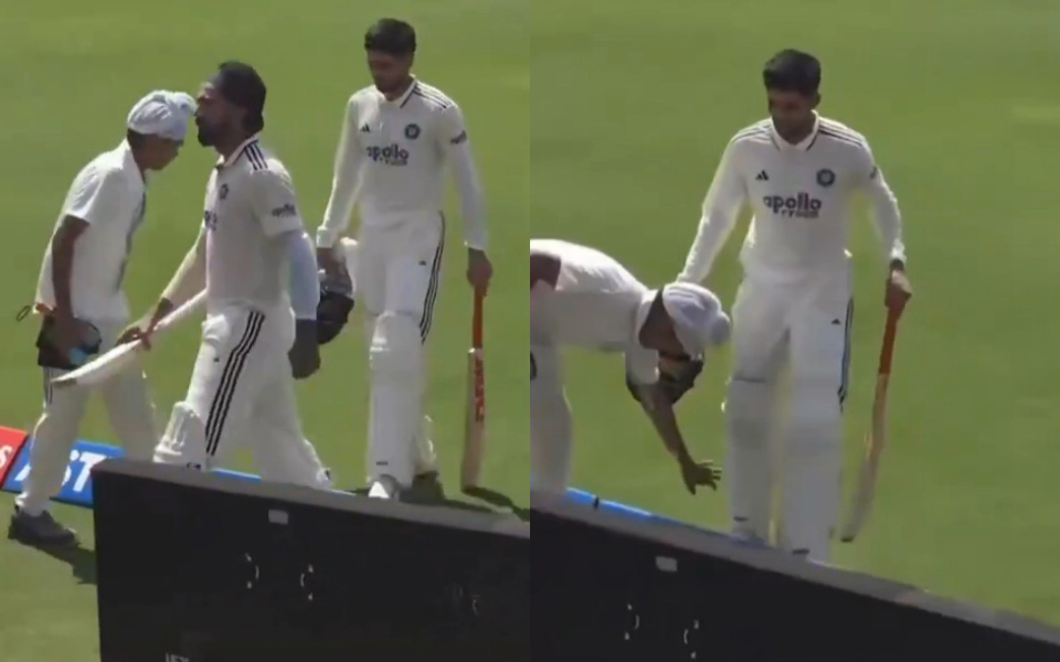 [WATCH] IND vs AFG 2026: Young fan touches Shubman Gill’s feet during tea break on Day 1