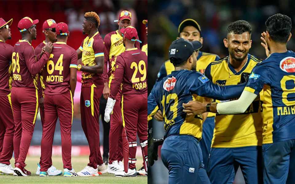 West Indies and Sri Lanka