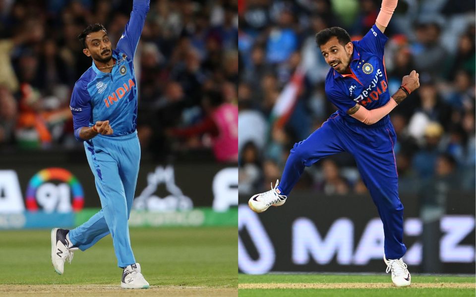 Axar Patel and Yuzvendra Chahal