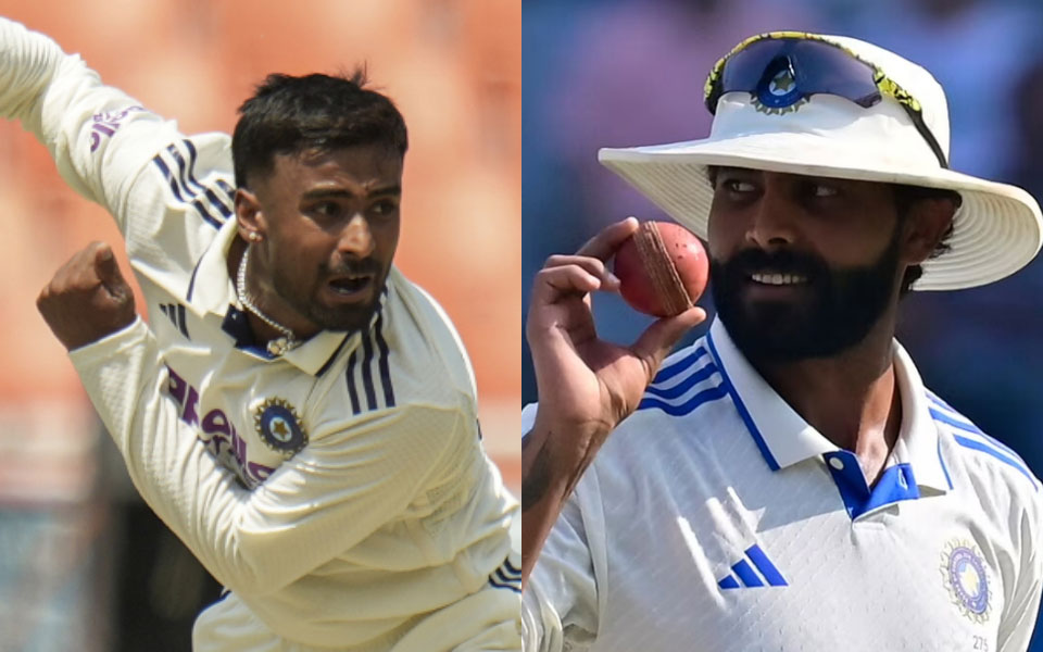 Manav Suthar and Ravindra Jadeja