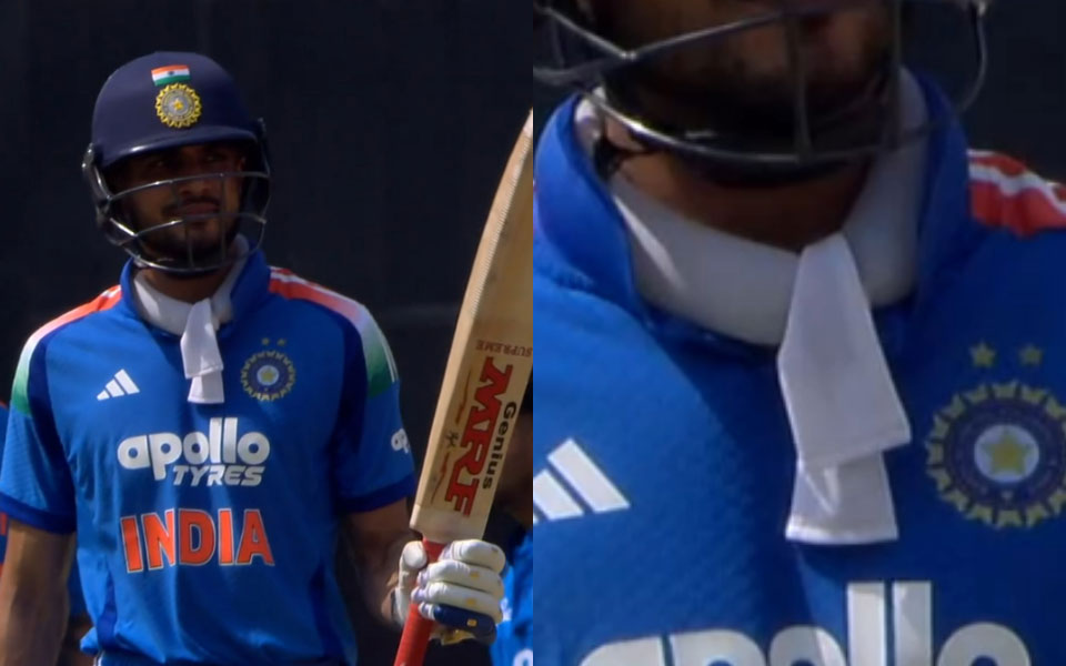 IND vs AFG 2nd ODI: What Is Shubman Gill carrying around his neck? Explained