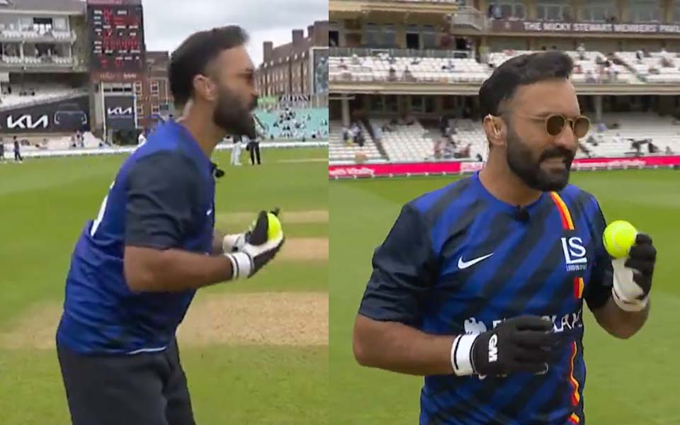 [WATCH] Dinesh Karthik provides insightful wicketkeeping lessons during second ENG vs NZ Test