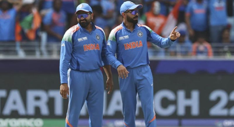 Virat Kohli and Rohit Sharma